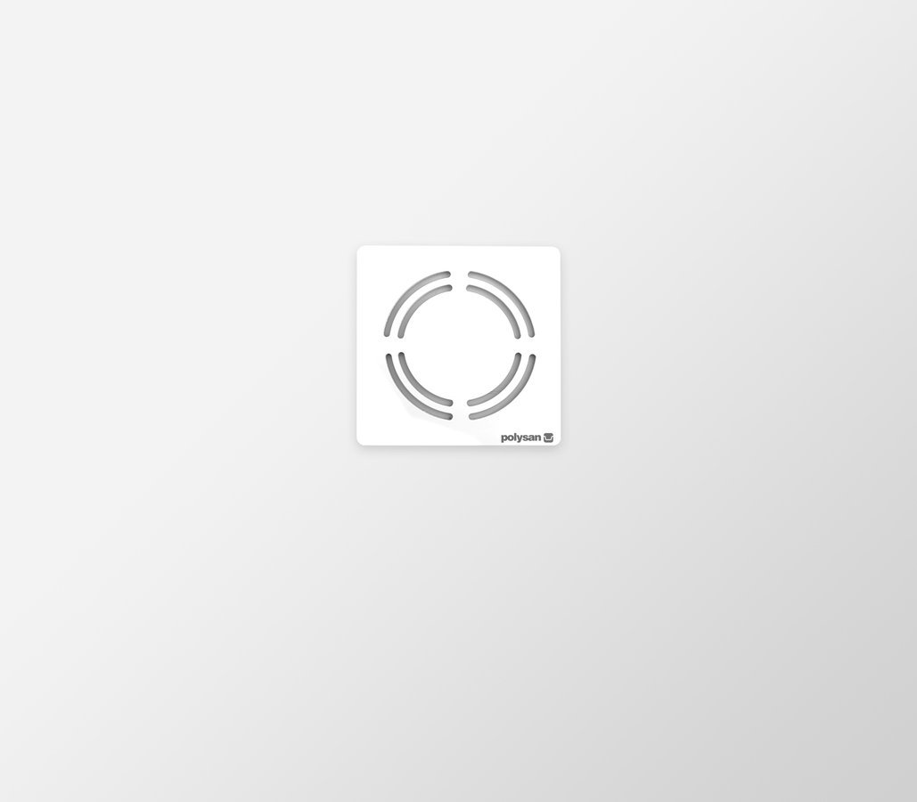 Polysan Flexia Rechteckige Duschwanne 80x70 cm weiß 11241