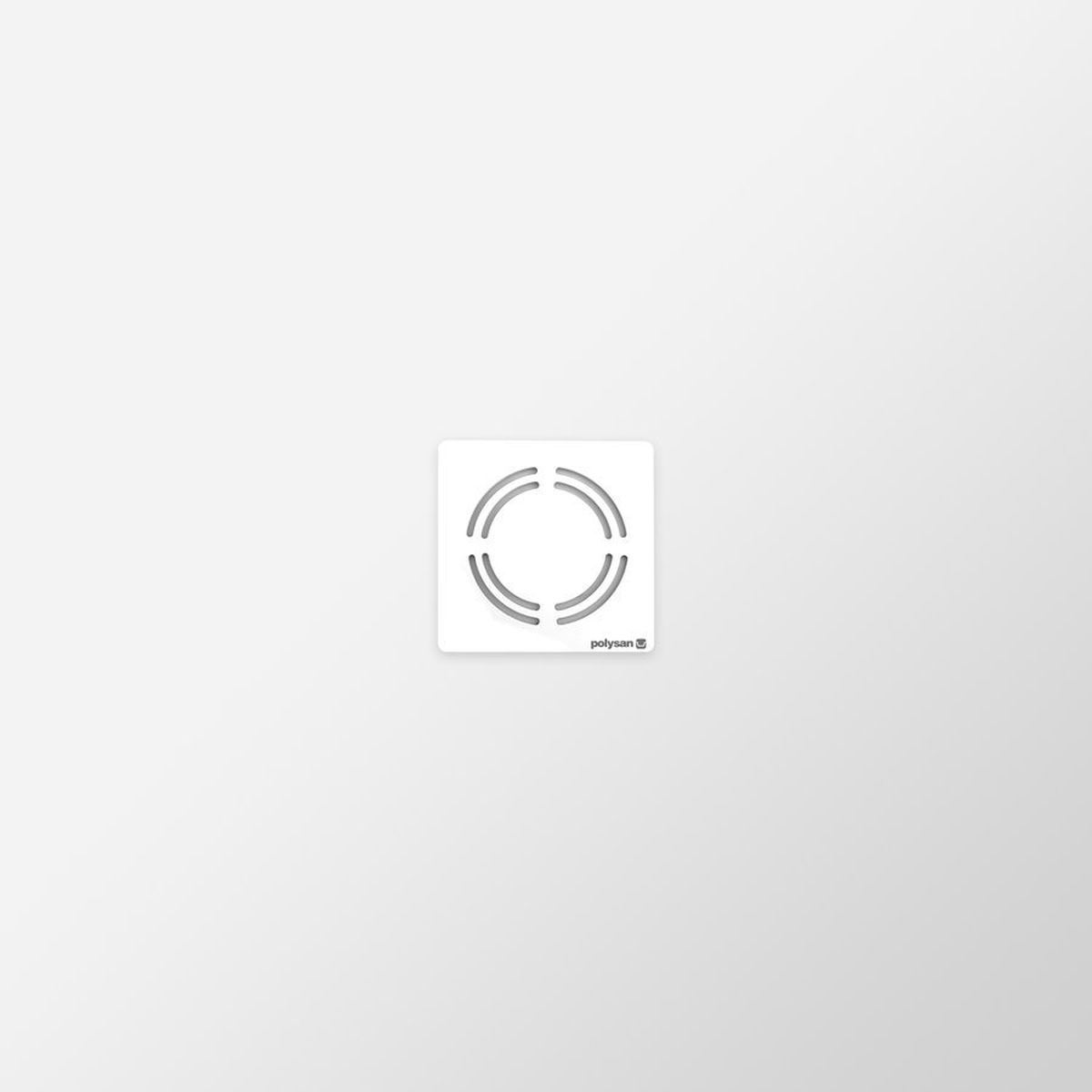 Polysan Flexia Quadratische Duschwanne 100x100 cm weiß 71552