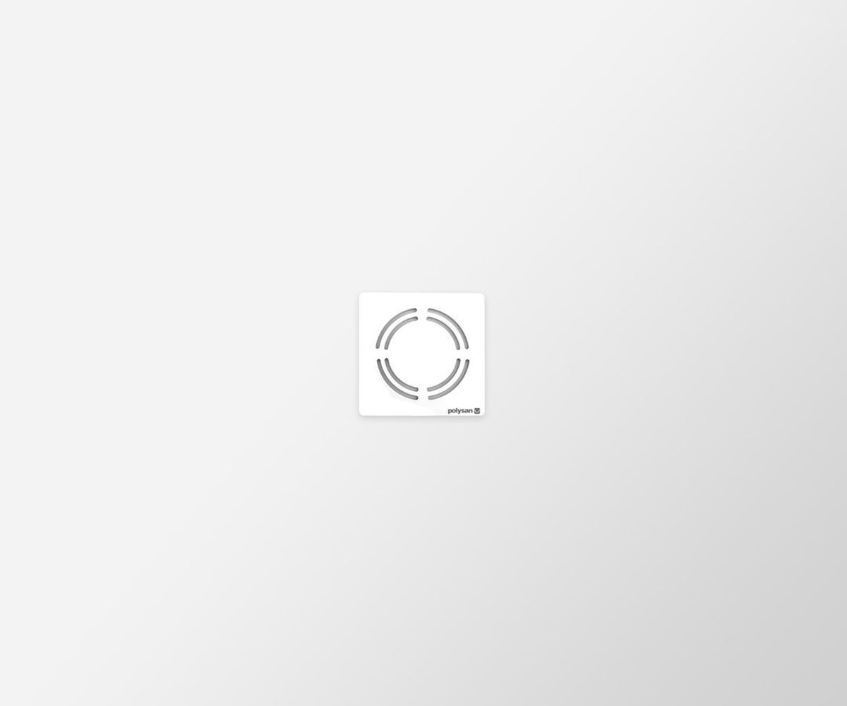 Polysan Flexia Rechteckige Duschwanne 120x100 cm weiß 71563