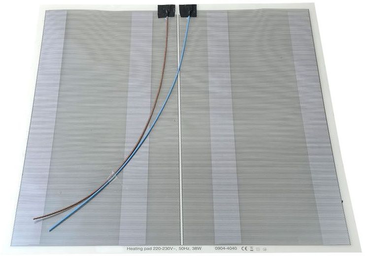 Sapho Heizmatte unter dem Spiegel 40x40 cm quadratisch MTF14