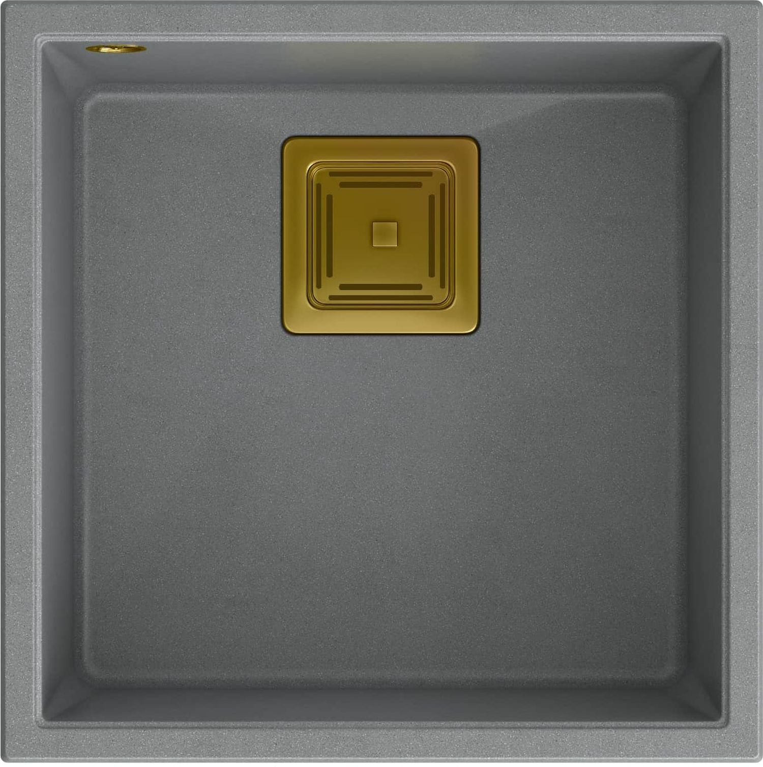 Quadron David GraniteQ-Spüle 42x42 cm grau/graphit/onyx HQD4242U5-G1