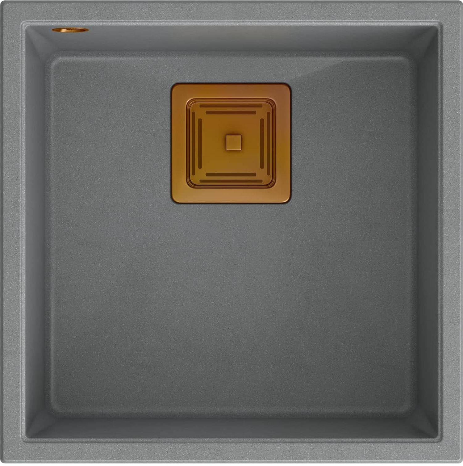Quadron David GraniteQ-Spüle 42x42 cm grau/graphit/onyx HQD4242U5-C1