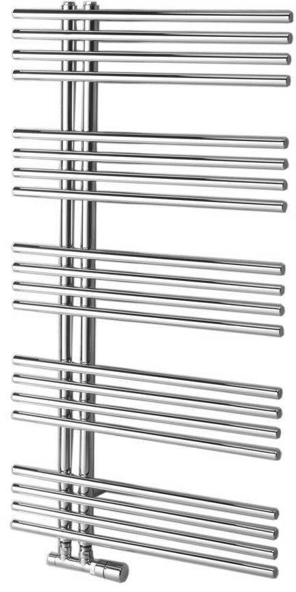 Sapho Nympha Badezimmerheizkörper dekorativ 112.2x60 cm chrom 1805-15