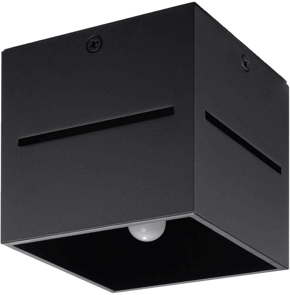 Sollux Lighting Lobo Deckenlampe 1x40 W schwarz SL.0207