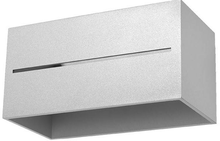 Sollux Lighting Lobo Maxi Leuchter 2x40 W grau SL.0529