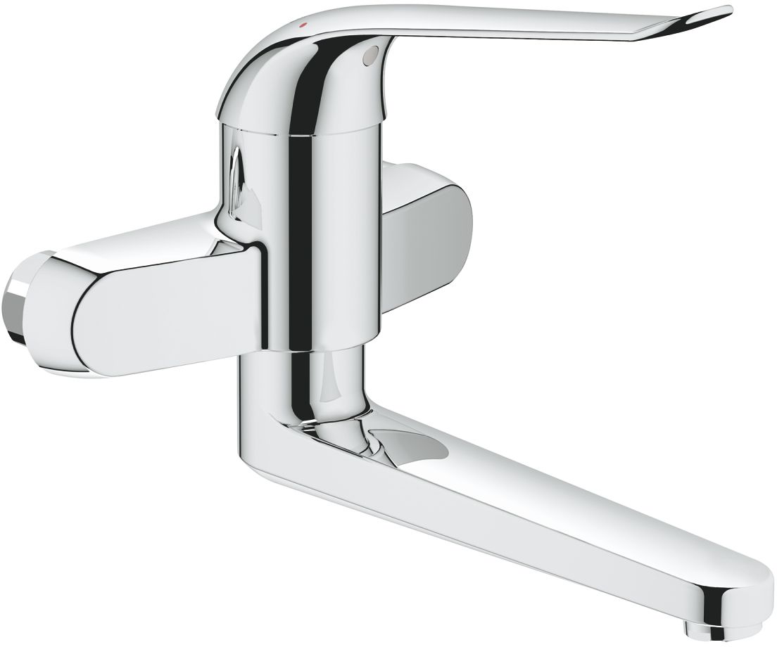 Grohe Euroeco Special Waschtischarmatur Wandmontage StarLight Chrome 32772000