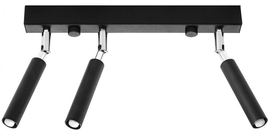 Sollux Lighting Eyetech Deckenlampe 3x40 W schwarz SL.0899