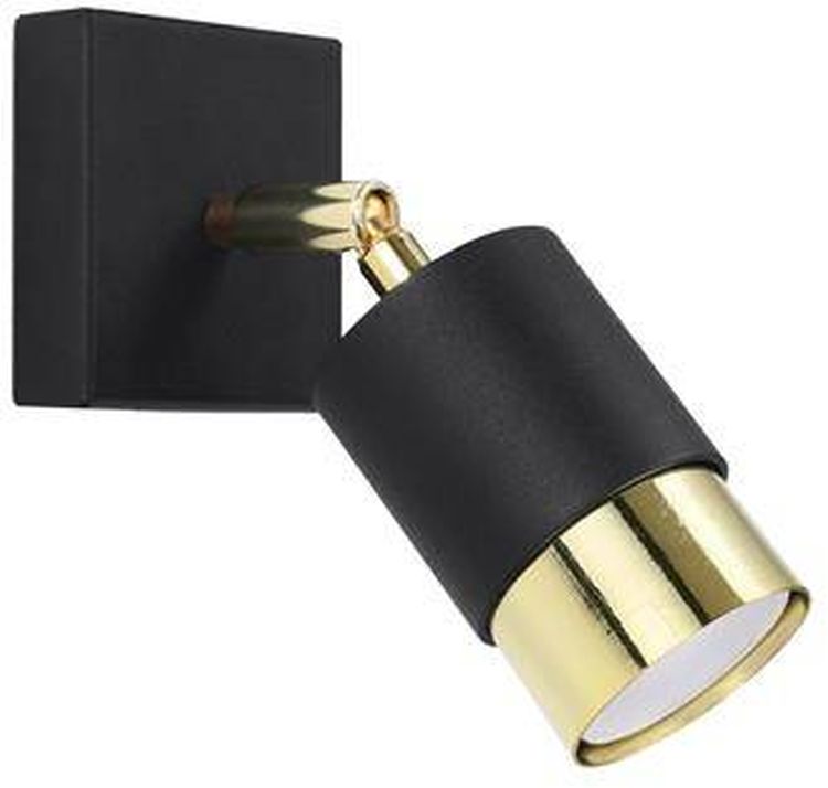 Sollux Lighting Nero Leuchter 1x40 W schwarz-gold SL.1069