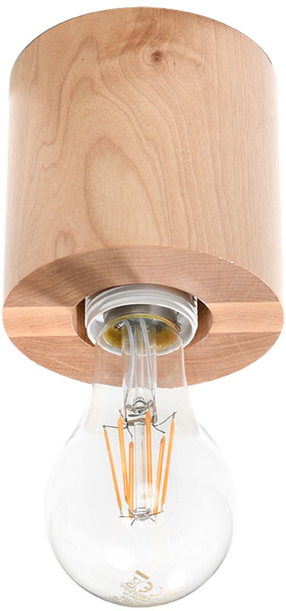 Sollux Lighting Salgado Deckenlampe 1x60 W holz SL.0672