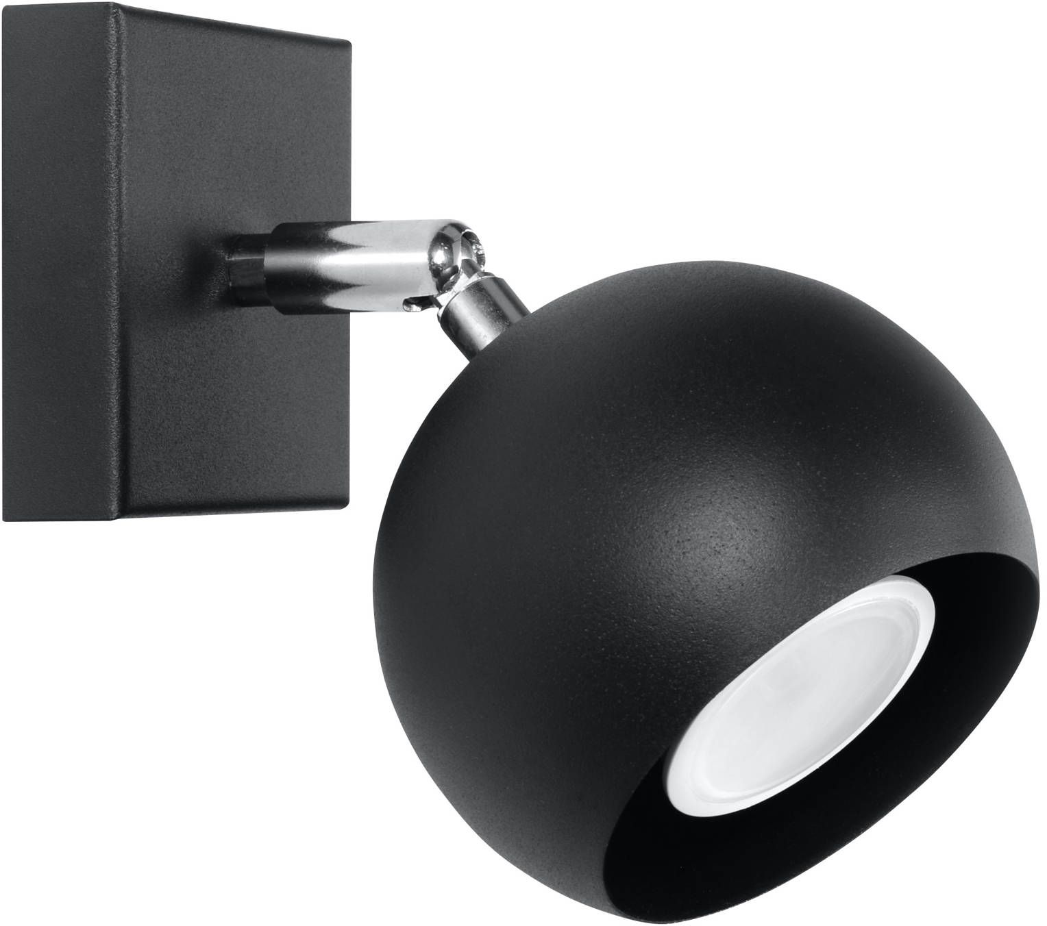 Sollux Lighting Oculare Leuchter 1x40 W schwarz SL.0443