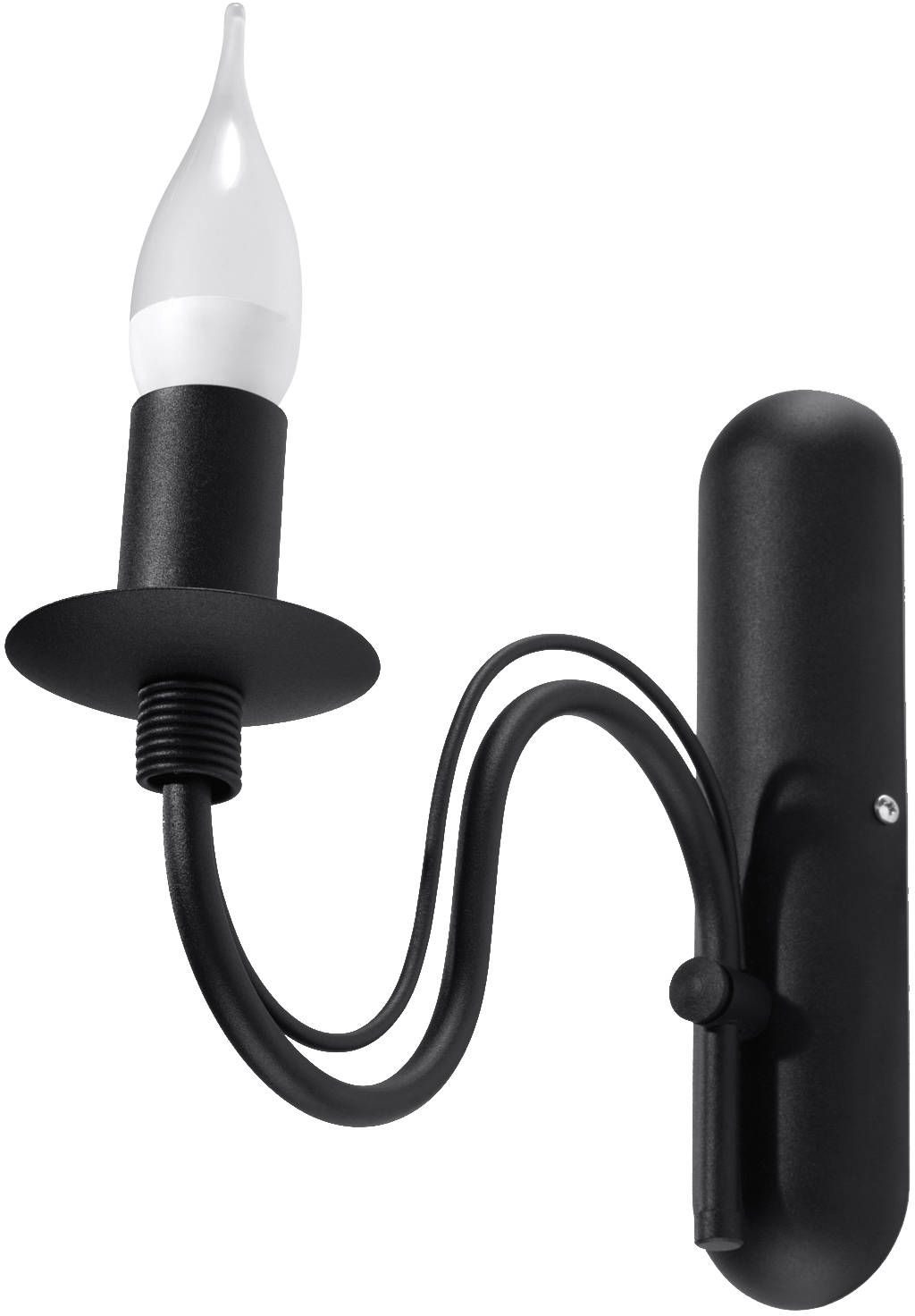 Sollux Lighting Minerwa Leuchter 1x40 W schwarz SL.0220