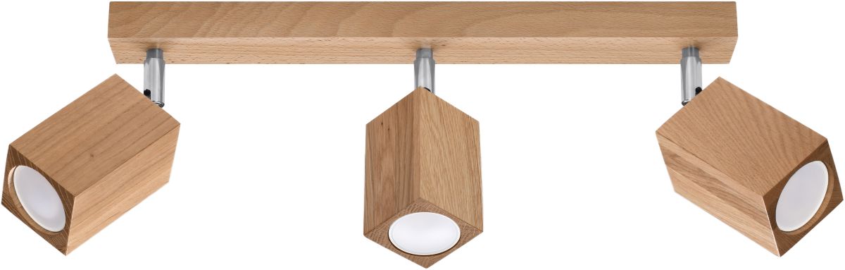 Sollux Lighting Keke Deckenlampe 3x40 W holz SL.1037