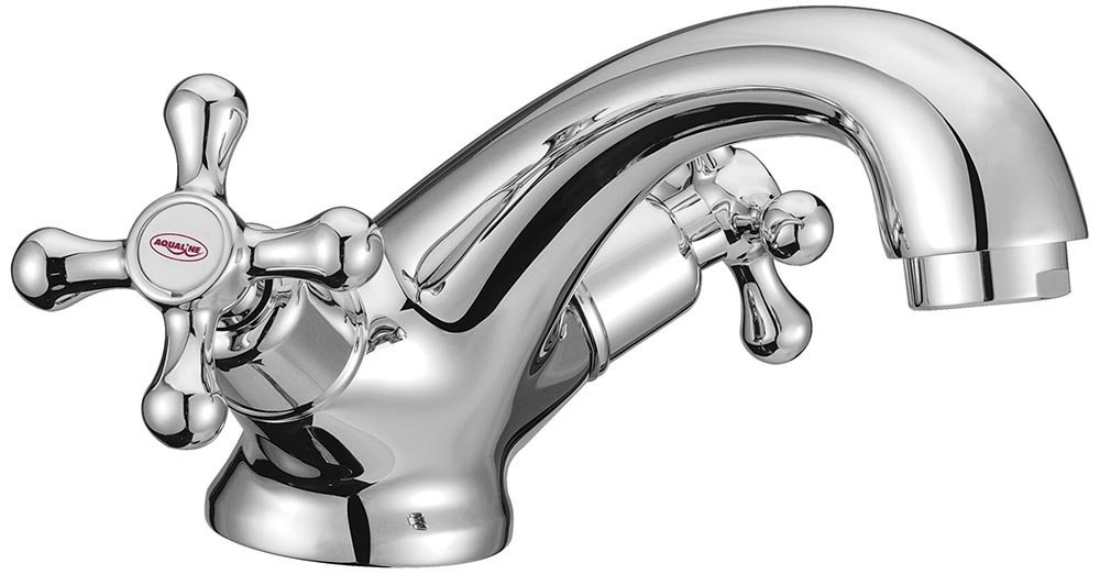 Aqualine Victoria waschbeckenhahn stehend chrom VC02