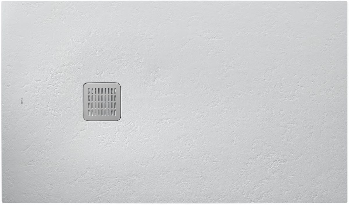 Roca Terran Rechteckige Duschwanne mit Siphon 140x90 cm perlmutt AP10157838401630