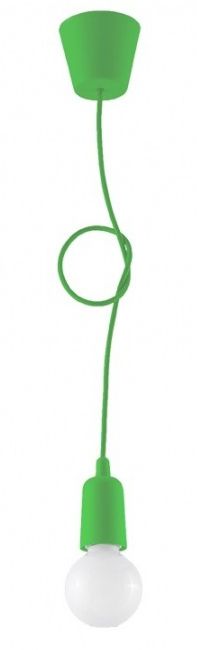 Sollux Lighting Diego Pendelleuchte 1x60 W grün SL.0581