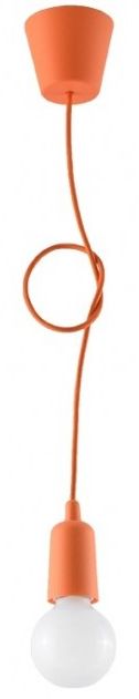 Sollux Lighting Diego Pendelleuchte 1x60 W orange SL.0584