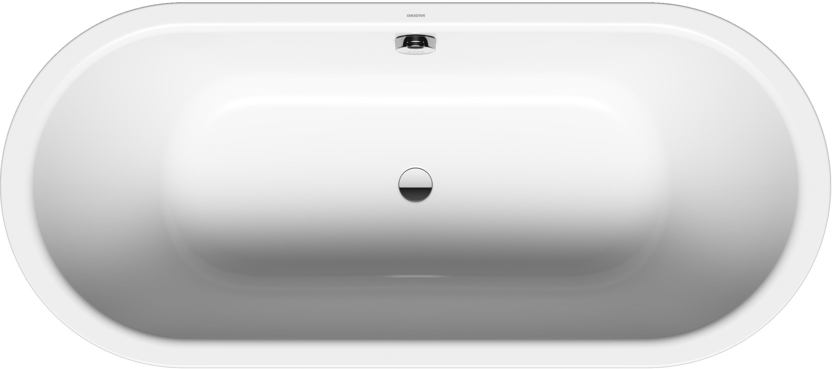 Kaldewei Classic Duo Oval Freistehende Badewanne 170x75 cm oval zweifarbig 291446420001