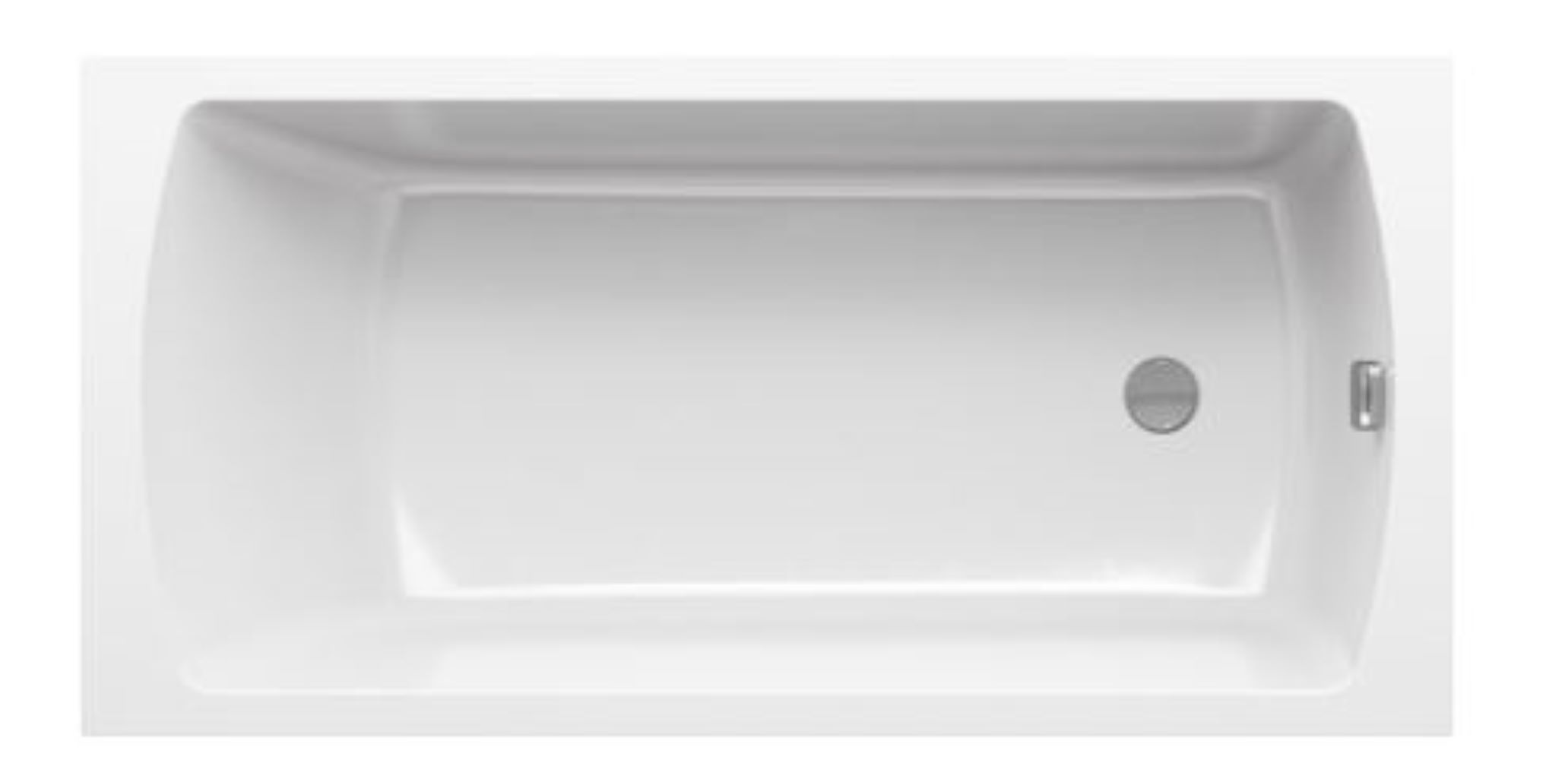Ravak Classic Rechteckige Badewanne 140x70 cm weiß CC21000000