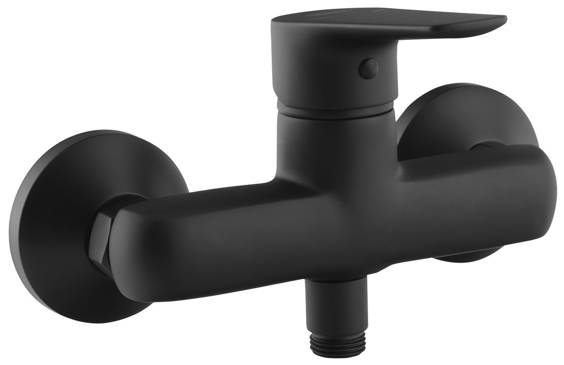 Aqualine Lotta duschbatterie Wand schwarz LT611B