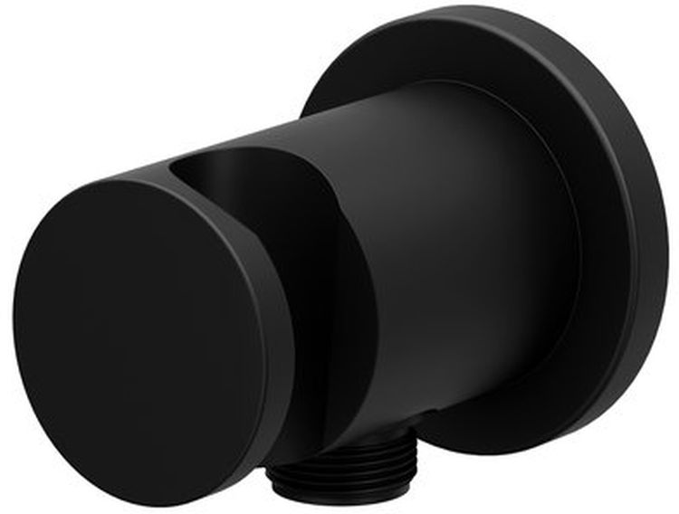 Ravak Winkelanschluss mit Griff schwarz X07P572