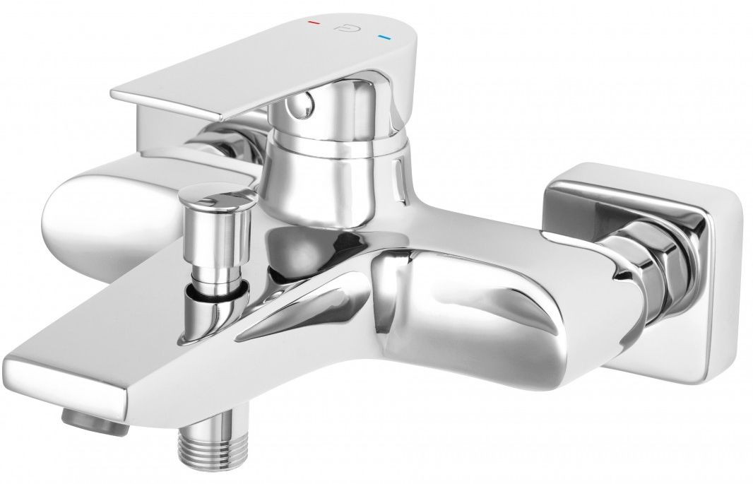 FDesign Pinea badewannen- und duscharmatur Wand chrom FD1-PNA-1-11
