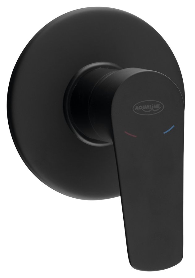 Aqualine Lotta duschbatterie Unterputz schwarz LT741B