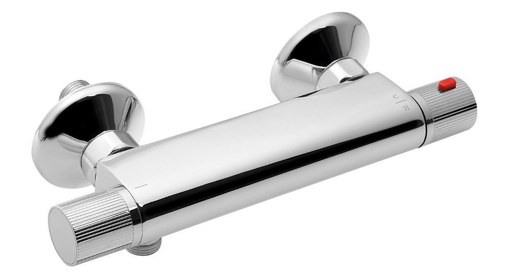 Aqualine Action duschbatterie Wand mit Thermostat chrom MB155