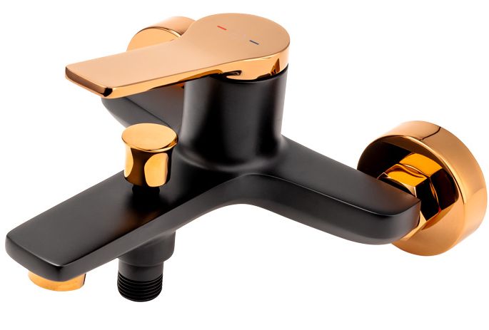 FDesign Seppia badewannen- und duscharmatur Wand schwarz FD1-SPA-1-25