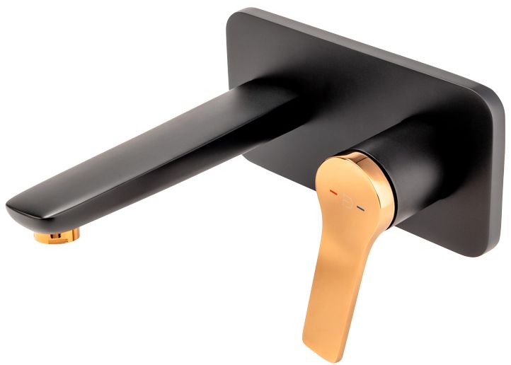 FDesign Seppia waschbeckenhahn Unterputz schwarz FD1-SPA-3PA-25