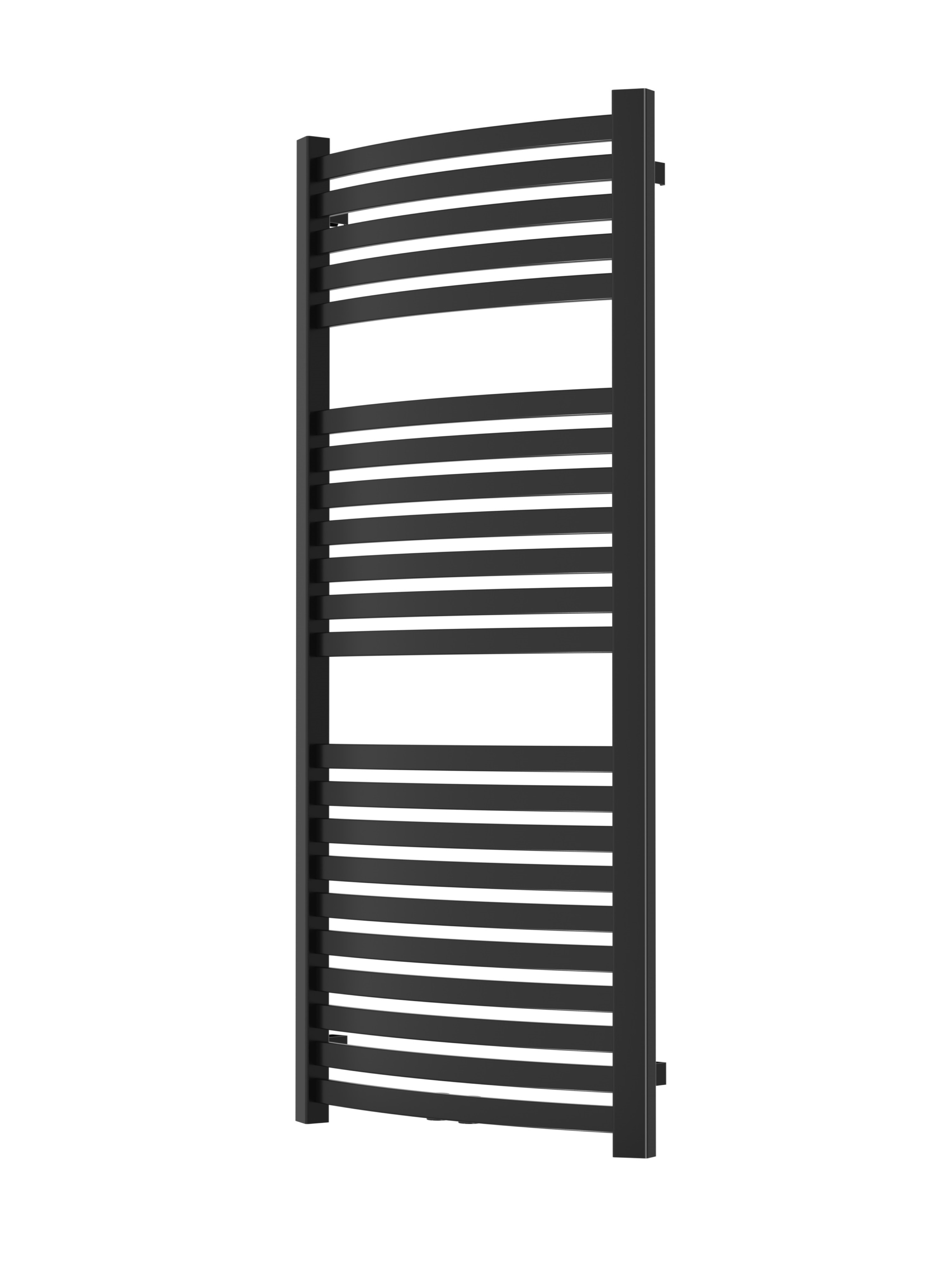 Invena Badezimmerheizkörper Leiter 120x54 cm schwarz UG-03-120