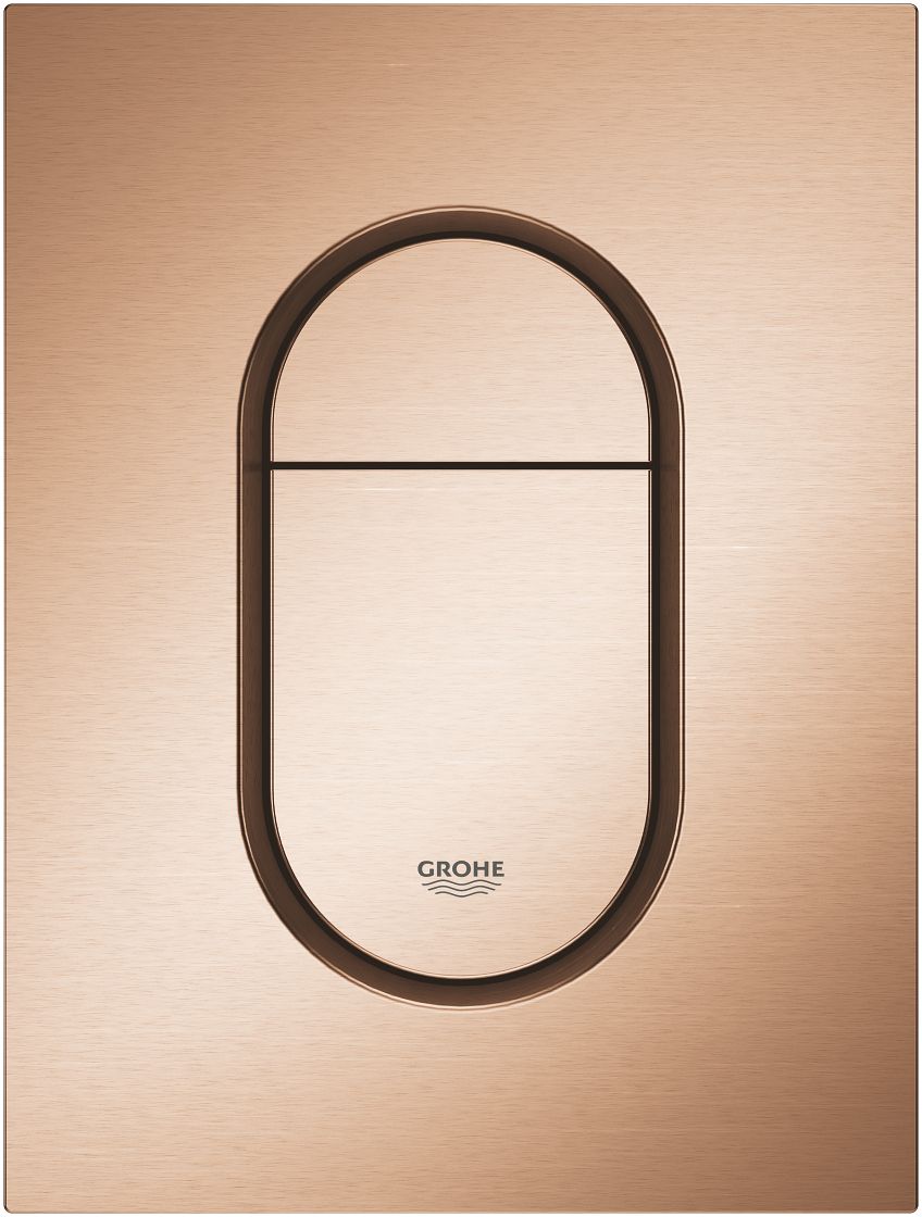 Grohe Arena Cosmopolitan S Betätigungsplatte für Toilette Brushed Warm Sunset 37624DL0