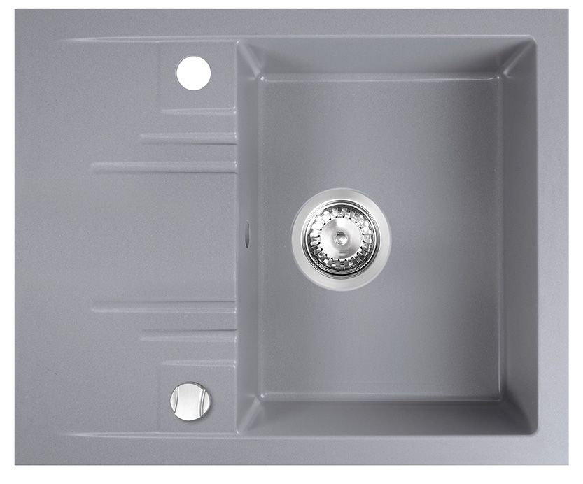 FDesign Carioca Granitspüle 58x48 cm grau/graphit/onyx FD9-12-4858-44