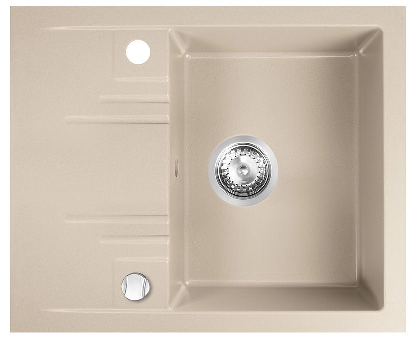 FDesign Carioca Granitspüle 58x48 cm beige FD9-12-4858-88