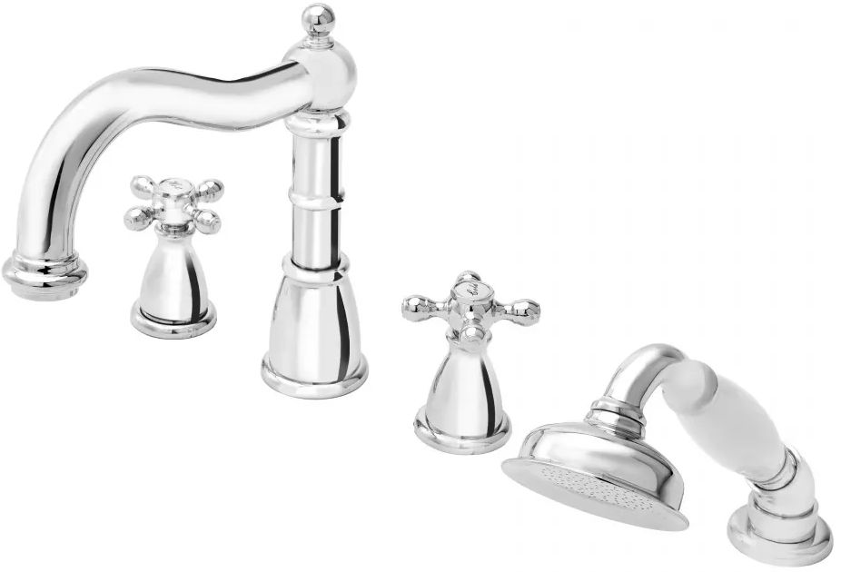 FDesign Lacrima badewannen- und duscharmatur awannenmontiert chrom FD1-LRA-11A-11
