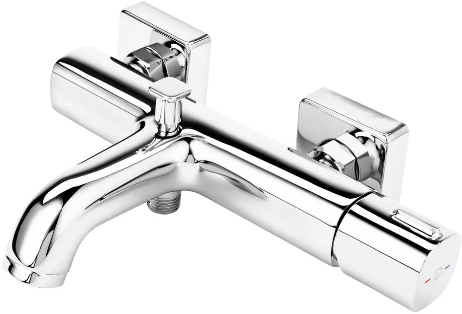 FDesign Meandro badewannen- und duscharmatur Wand chrom FD1-MDR-1-11