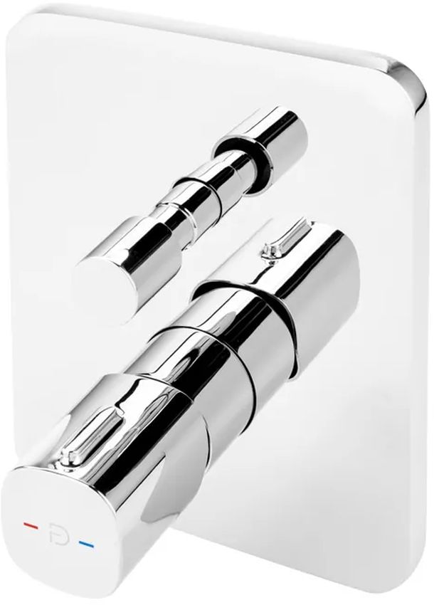 FDesign Meandro badewannen- und duscharmatur Unterputz chrom FD1-MDR-7P-11
