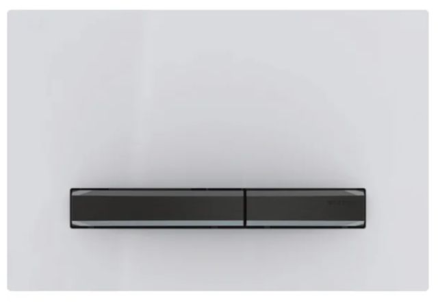 Geberit Sigma Betätigungsplatte für Toilette weiß-schwarz 115.671.11.2