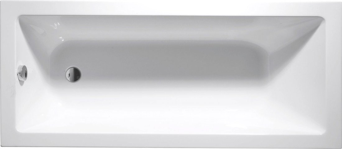 Aqualine Doubrava Rechteckige Badewanne 170x70 cm weiß A1770