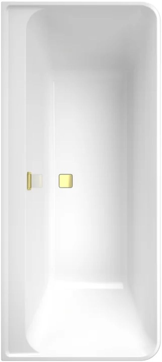 Villeroy & Boch Collaro Wandmontierte Badewanne 179.5x79 cm rechteckig weiß UBA180COR9CS00VJ01
