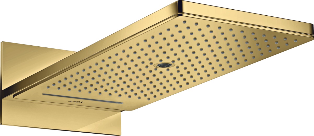 Axor ShowerSolutions Kopfbrause 58x25.8 cm rechteckig gold 35283990