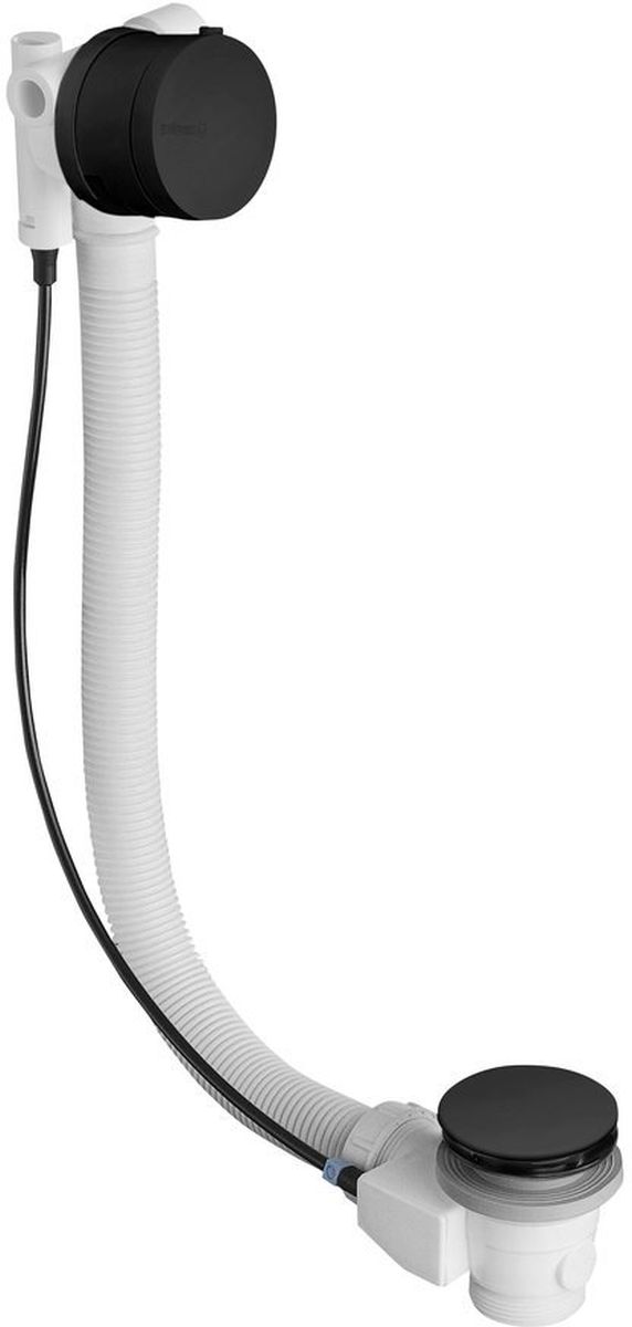 Polysan Badewannensiphon schwarz 71685B