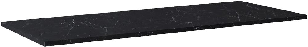 Elita ElitStone Naphtha-Arbeitsplatte 140x49 cm schwarz RE051400057160