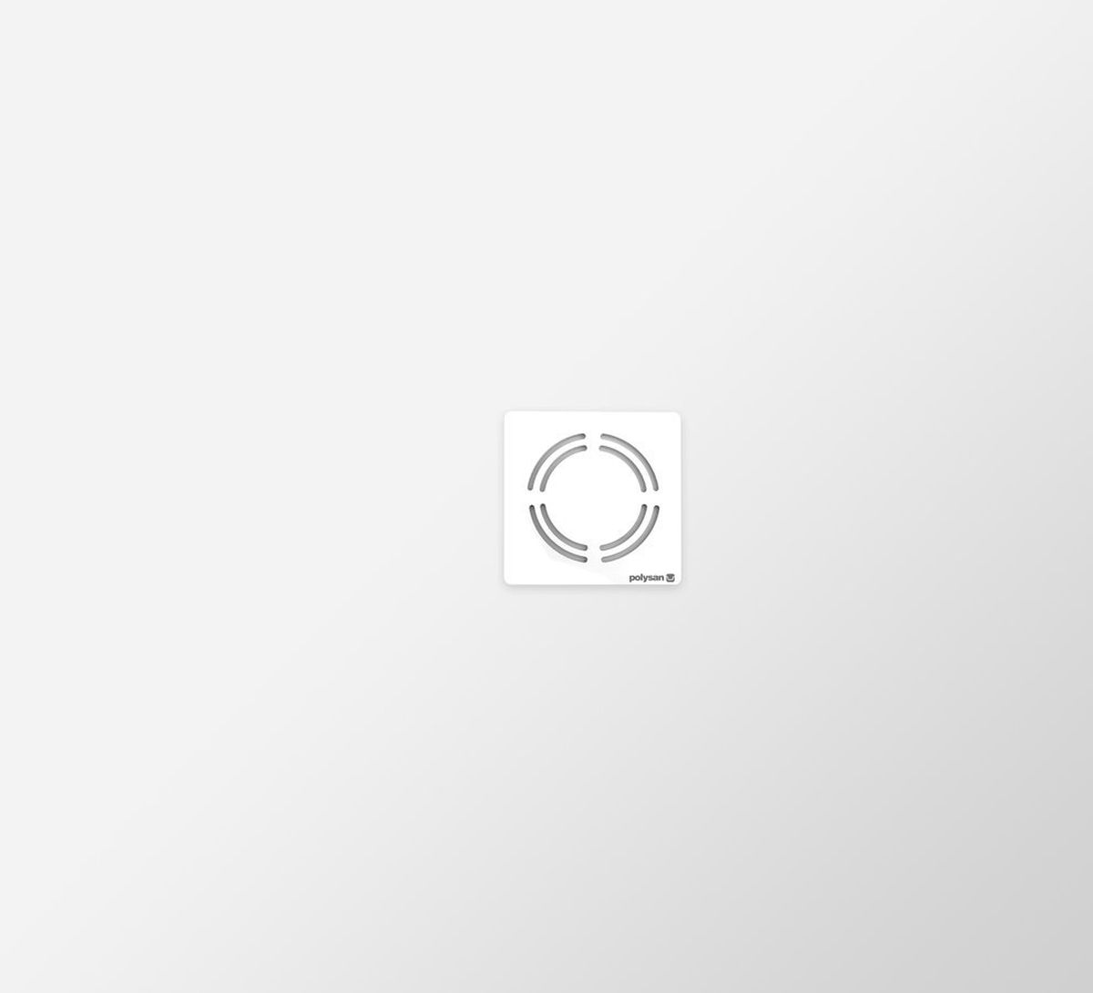 Polysan Flexia Rechteckige Duschwanne 110x100 cm weiß 72922