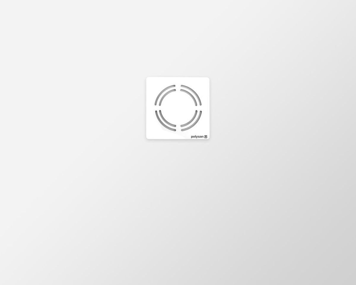 Polysan Flexia Rechteckige Duschwanne 100x80 cm weiß 72926