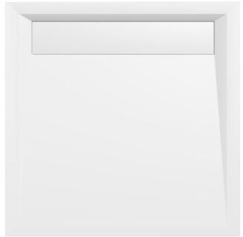 Polysan Arena Quadratische Duschwanne 90x90 cm weiß 71601