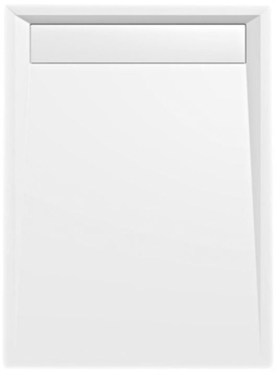 Polysan Varesa Rechteckige Duschwanne 120x90 cm weiß 71603