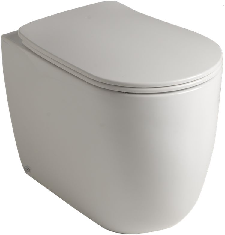 Kerasan Nolita WC-Becken stehend Spülrandlos weiß 531801