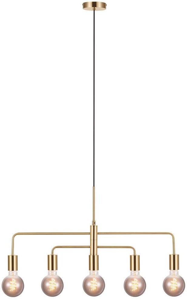 Nordlux Gloom Pendelleuchte 5x50 W messing-gold 2113053035
