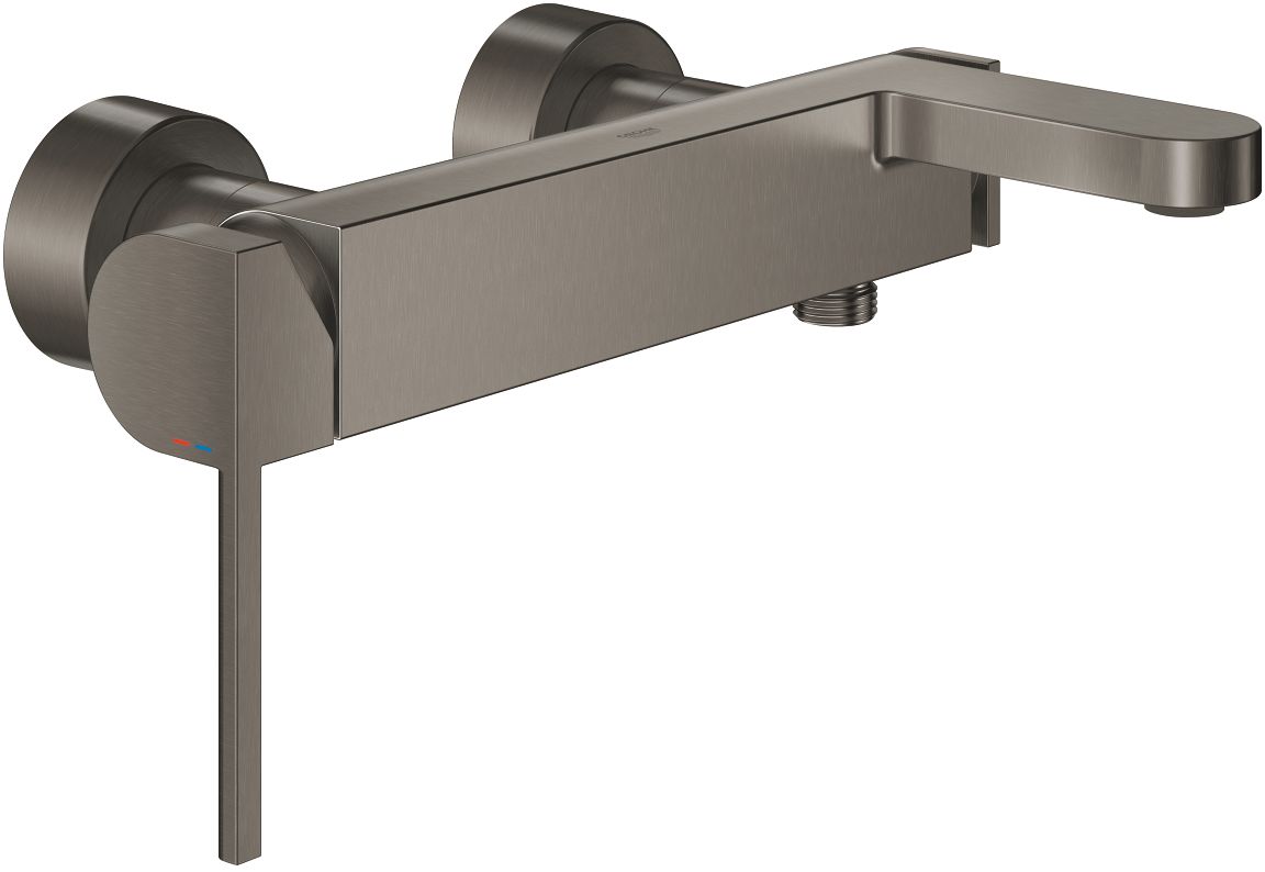 Grohe Plus Badewannen- und Duscharmatur Wandmontage Brushed Hard Graphite 33553AL3