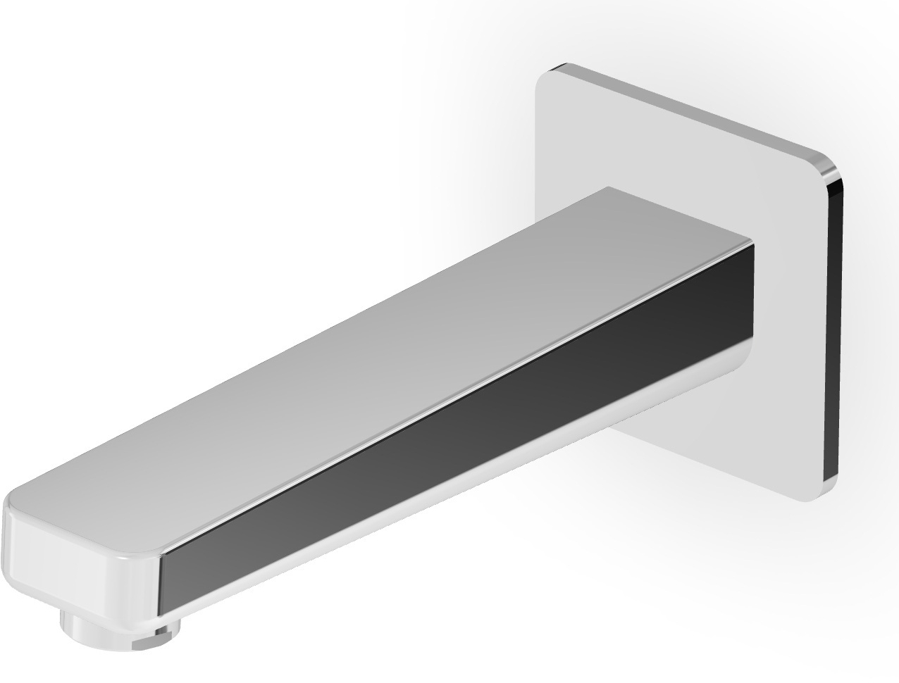 Zucchetti Jingle Auslauf für Badewannenarmatur chrom Z92198